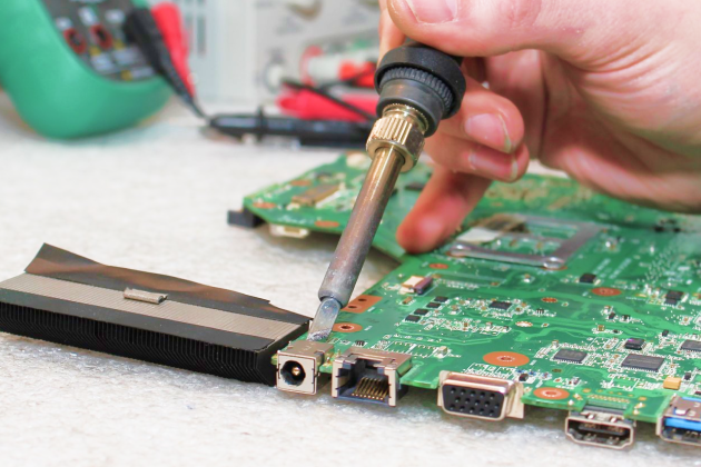 Замена разъемов