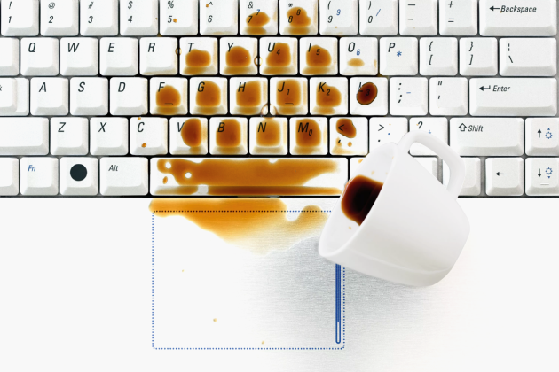 Ремонт после попадания жидкости